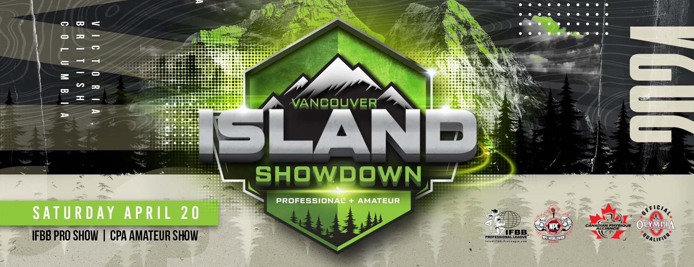 IFBB Pro Vancouver Island Showdown | IFBB Pro Canada | Victoria Bodybuilding | Canadian Physique Alliance